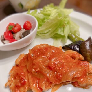 祖母の味♡豚肉のトマトソース煮